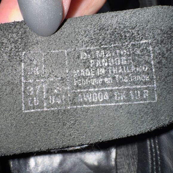 Dr. Martens Polished Smooth Black Pandora Double Monk Strap Shoe Size US 6 EU 37 - Picture 15 of 16